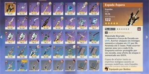✨Ayaka, Childe, Jean, Qiqi, Espada Aspera Ar37✨ - Genshin Impact