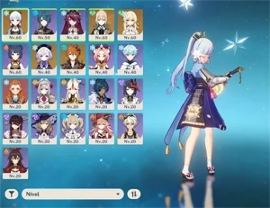 ✨Ayaka, Childe, Jean, Qiqi, Espada Aspera Ar37✨ - Genshin Impact