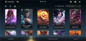 Conta Wild Rift Diamante - League of Legends: Wild Rift LOL WR