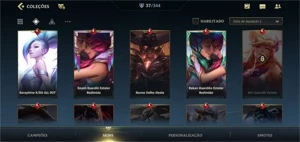 Conta Wild Rift Diamante - League of Legends: Wild Rift LOL WR