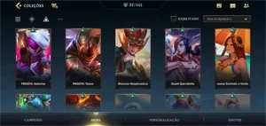 Conta Wild Rift Diamante - League of Legends: Wild Rift LOL WR