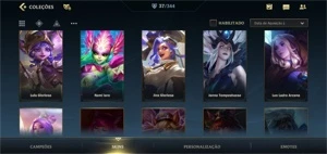Conta Wild Rift Diamante - League of Legends: Wild Rift LOL WR