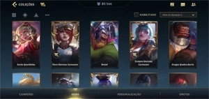 Conta Wild Rift Diamante - League of Legends: Wild Rift LOL WR