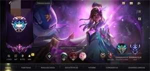 Conta Wild Rift Diamante - League of Legends: Wild Rift LOL WR