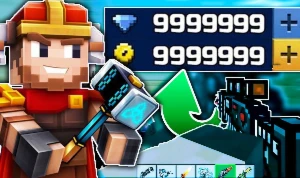 Pixel Gun 3D [Pg3d] Recargas De Moedas Gemas E Muito Mais!!! - Jogos (Mídia Digital)