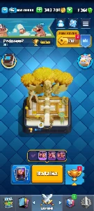 Conta Clash Royale arena 23 9k troféus