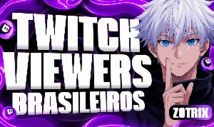 Twitch Viewers Online | 1 HORA | 24 HORAS | 7 DIAS | 1 MÊS - Redes Sociais