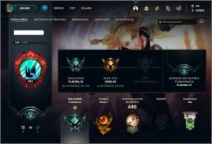 Conta Platina 3 com TODOS os champs e 236 skins + 130 Cromas - League of Legends LOL