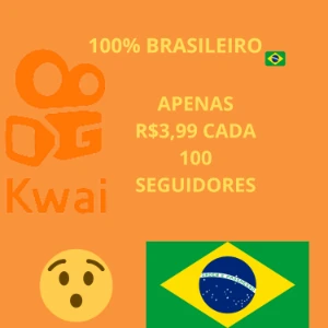 Seguidores Kwai - Redes Sociais