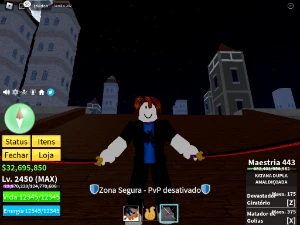 Conta Lvl max com GH e SG Blox Fruits Venda Automatica - Roblox