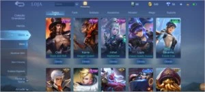 Conta com passe prime - Mobile Legends