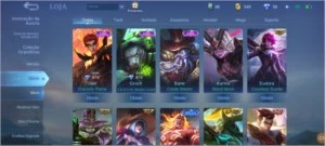 Conta com passe prime - Mobile Legends