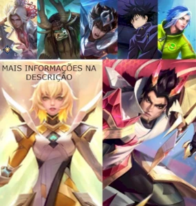 Conta Com 200 Skins Linda! - Mobile Legends