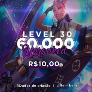 Conta Smurf - League of Legends LOL