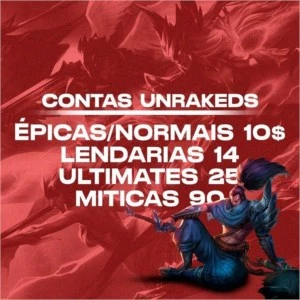 Conta Smurf - League of Legends LOL