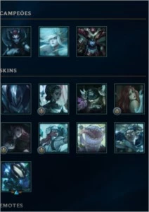 CONTA G5 FLEX E DUO CRIAÇÃO MINHA CRIADA EM 2014 - League of Legends LOL