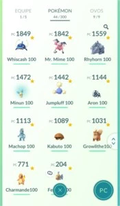 Conta Pokémon Go Level 32