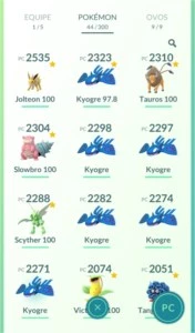 Conta Pokémon Go Level 32