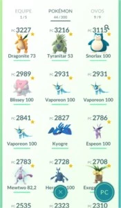 Conta Pokémon Go Level 32