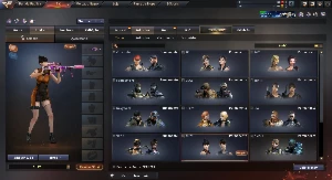 CrossFire: General de brigada smurf com PERSONAGENS RAROS