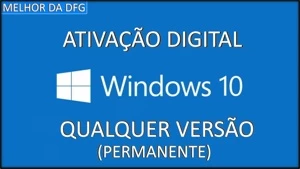 Key Ativação Digital Windows 10 Permanente - Softwares e Licenças