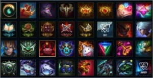 Platina V Todos os champs + 15k EA + 161 skins - League of Legends LOL
