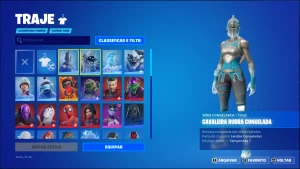 Conta Fortnite 72 Skins FA| Pacote Gelo | Pacote Marvel