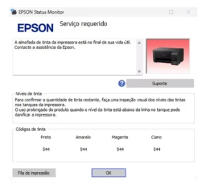 Reset Epson L3150 Ilimitado - Envio Imediato 24h - Softwares e Licenças