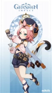 Conta AR5 genshin impact - Diona+Noelle+Beidou+Sara