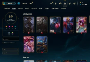 Conta League Of Legends LOL