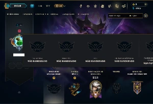Unranked com 80 Champs e 40 Skins ( ADC / JG / MID ) - League of Legends LOL