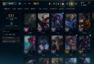 Unranked com 80 Champs e 40 Skins ( ADC / JG / MID ) - League of Legends LOL