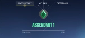 CONTA DE VALORANT ASCENDENTE COM MUITAS SKINS