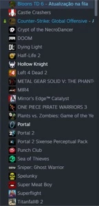 Steam Account 128 jogos (vac ban)