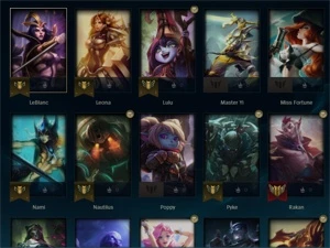 CONTA D1 SMURF SUPORTE - MMR MESTRE (drop por inatividade) - League of Legends LOL