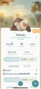 Conta Pokémon lvl 32 muita poeira