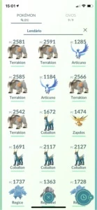 Conta Pokémon lvl 32 muita poeira