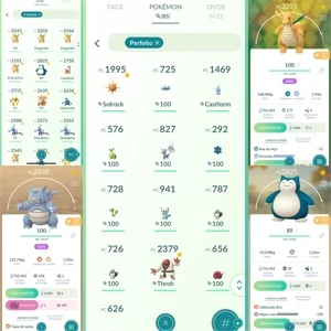 Conta Pokémon Go Nível 34 Valor