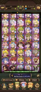 Conta 7Ds Grand Cross Veterana Pra Sair Rapido - Seven Deadly Sins