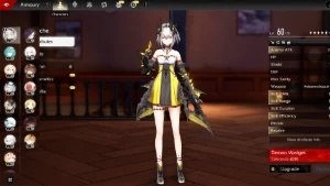 Conta Duet Night Abyss Rank 55 - 15 Personagens - Steam