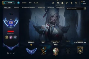 Conta Diamante IV - 65 Skins - League of Legends LOL