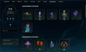 Conta Diamante IV - 65 Skins - League of Legends LOL