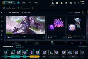 Conta Diamante IV - 65 Skins - League of Legends LOL