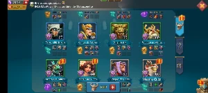 Conta lords mobile 340M sem tropas