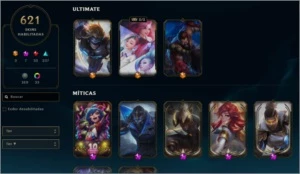 Conta Diamante 4 , Nivel 790, 621 skins - League of Legends LOL