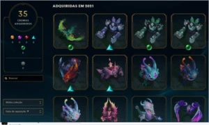 Conta Diamante 4 , Nivel 790, 621 skins - League of Legends LOL