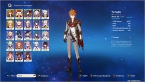 Childe + Klee + Mona c1 + Qiqi C1 +  Aloy - Genshin Impact