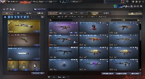CrossFire: General supremo com AK-DDB, 8 colts de zp etc