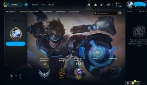 Conta de lol com 2000 reais gastos - League of Legends