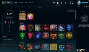 Conta de lol com 2000 reais gastos - League of Legends